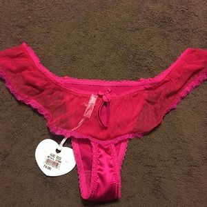 Mimi Holiday pure silk and French lace panty